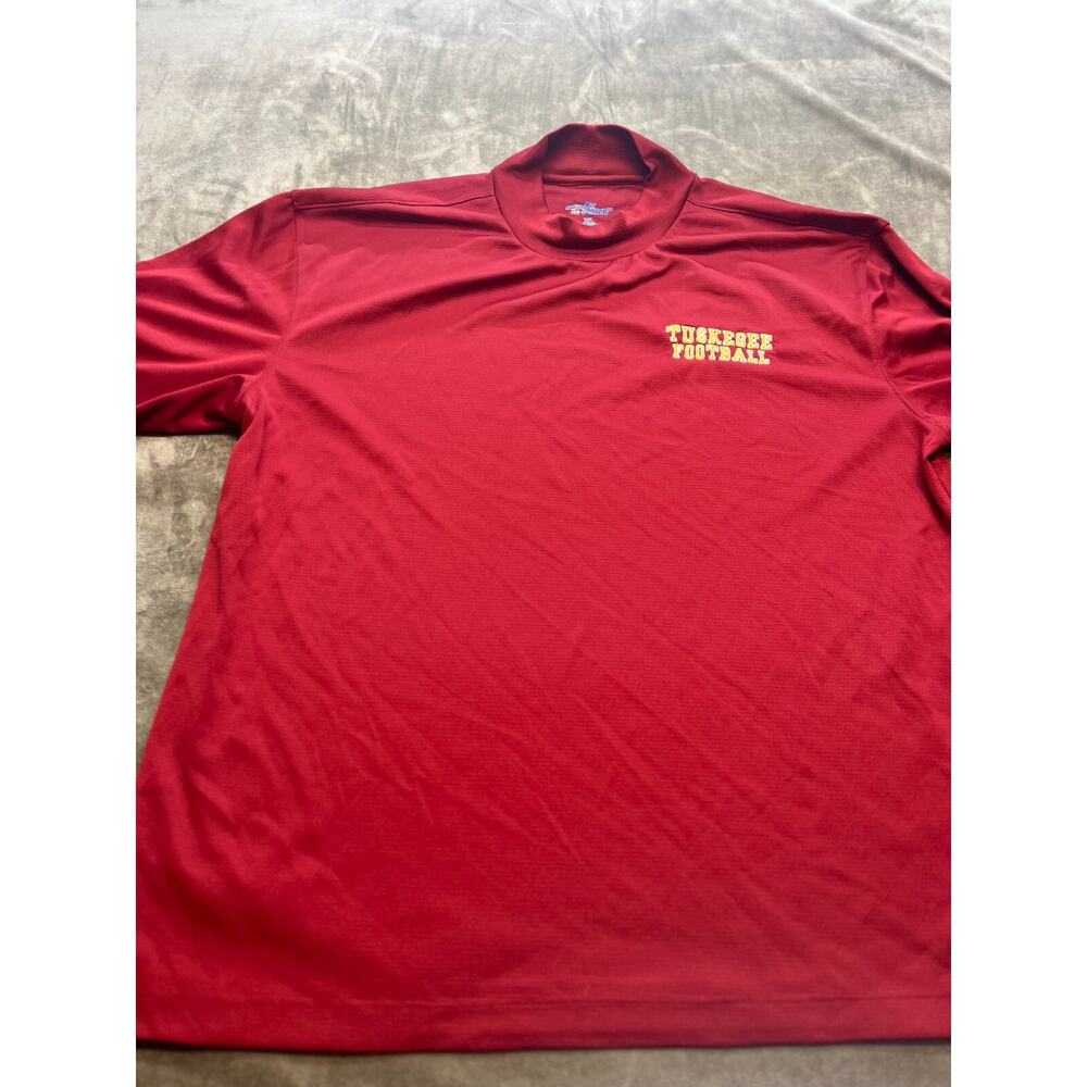 tuskegee football shirt russell athletic dri power xl